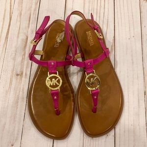 Michael Kors Sondra Thong sandal Fuscia